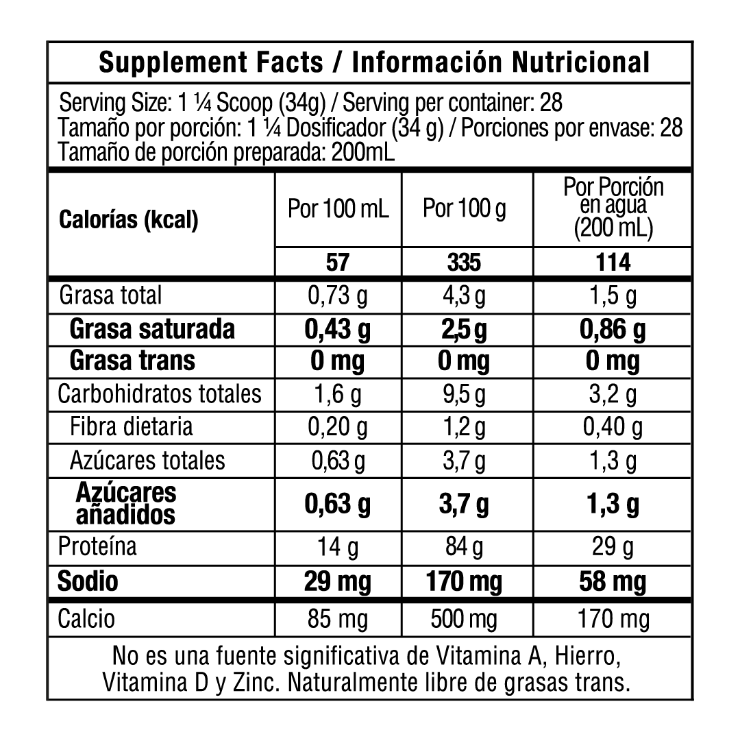 Proteína ISO Vainilla 952g