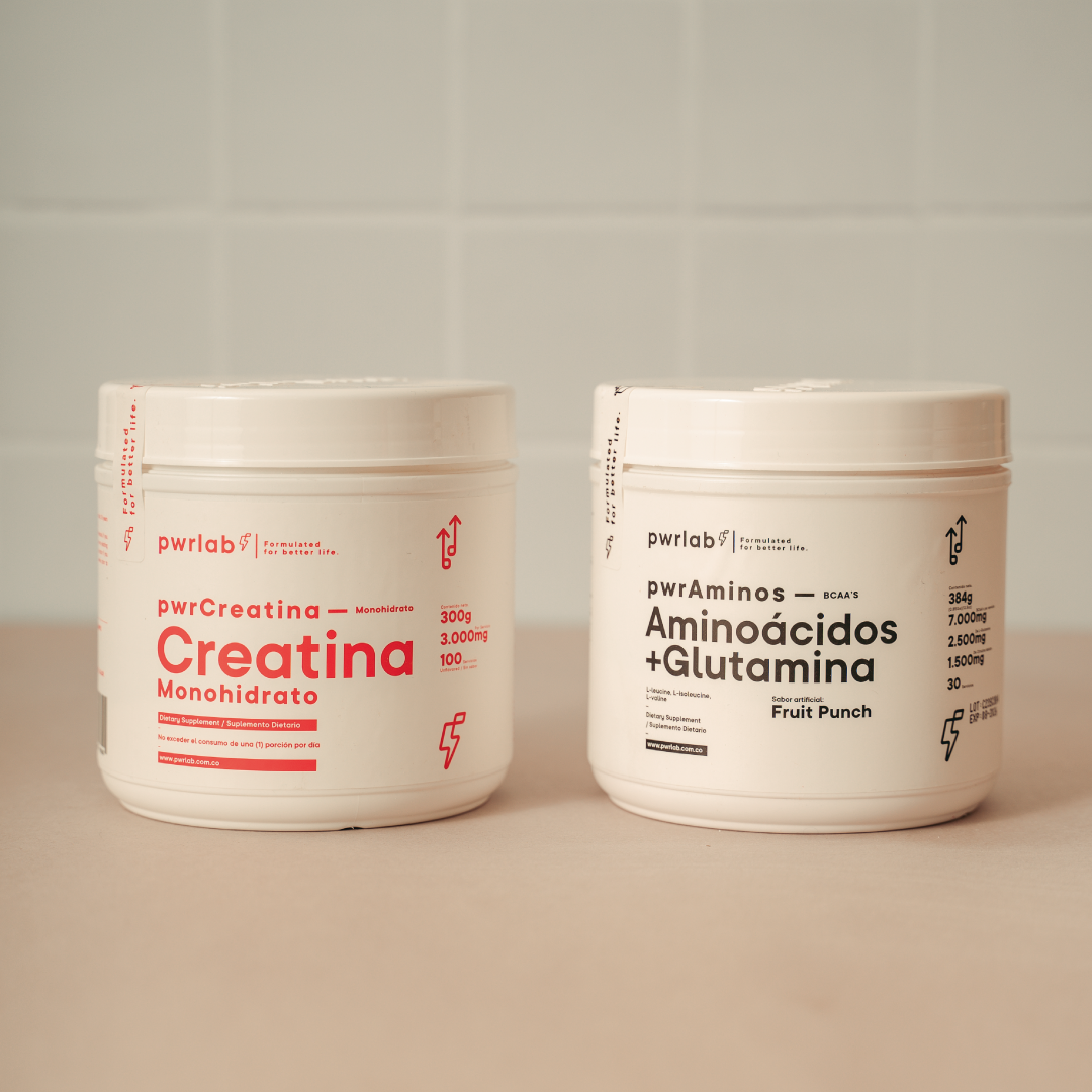 Máxima fuerza – Aminoácidos + Glutamina 384g + Creatina 300g