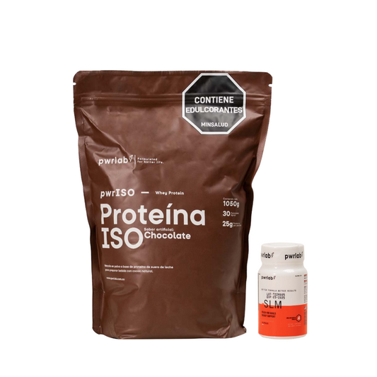 Definición muscular – Proteína ISO Chocolate 1050g + Slm