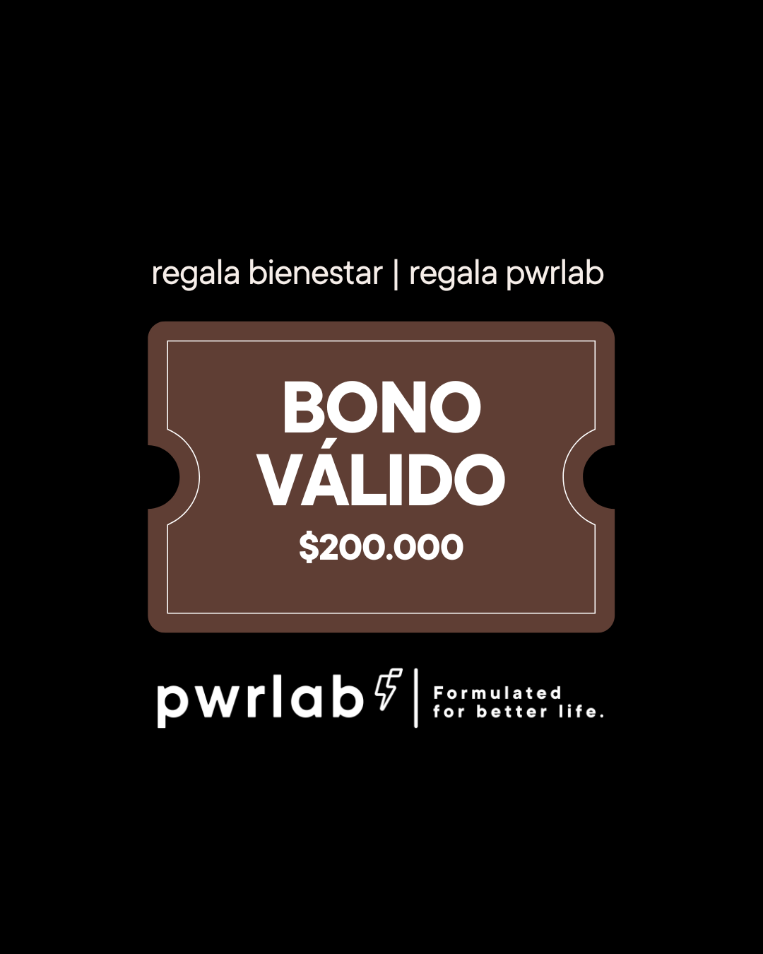 tarjeta de regalo de pwrlab