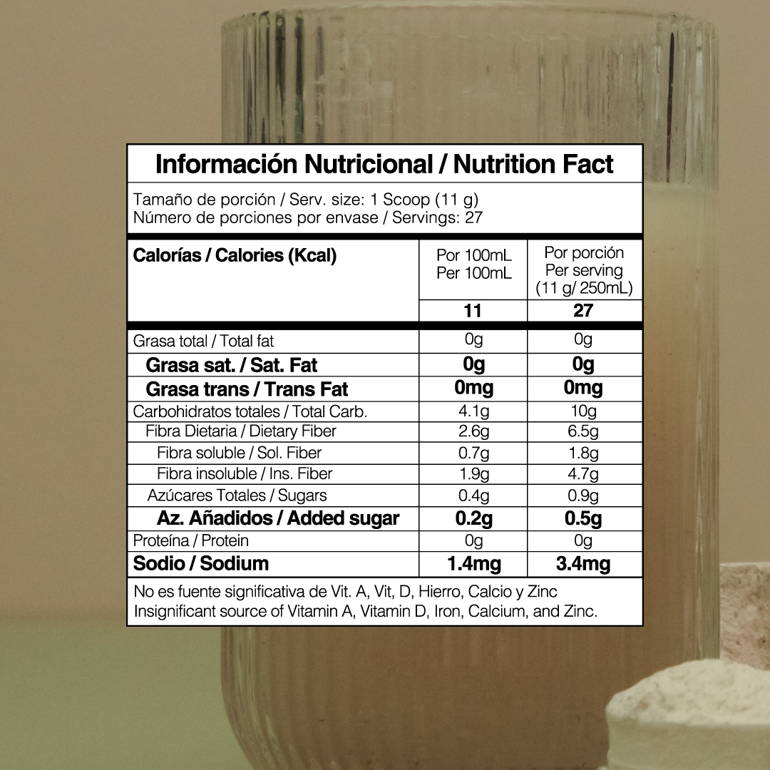 Fiber Cleanse sabor Natural 297g