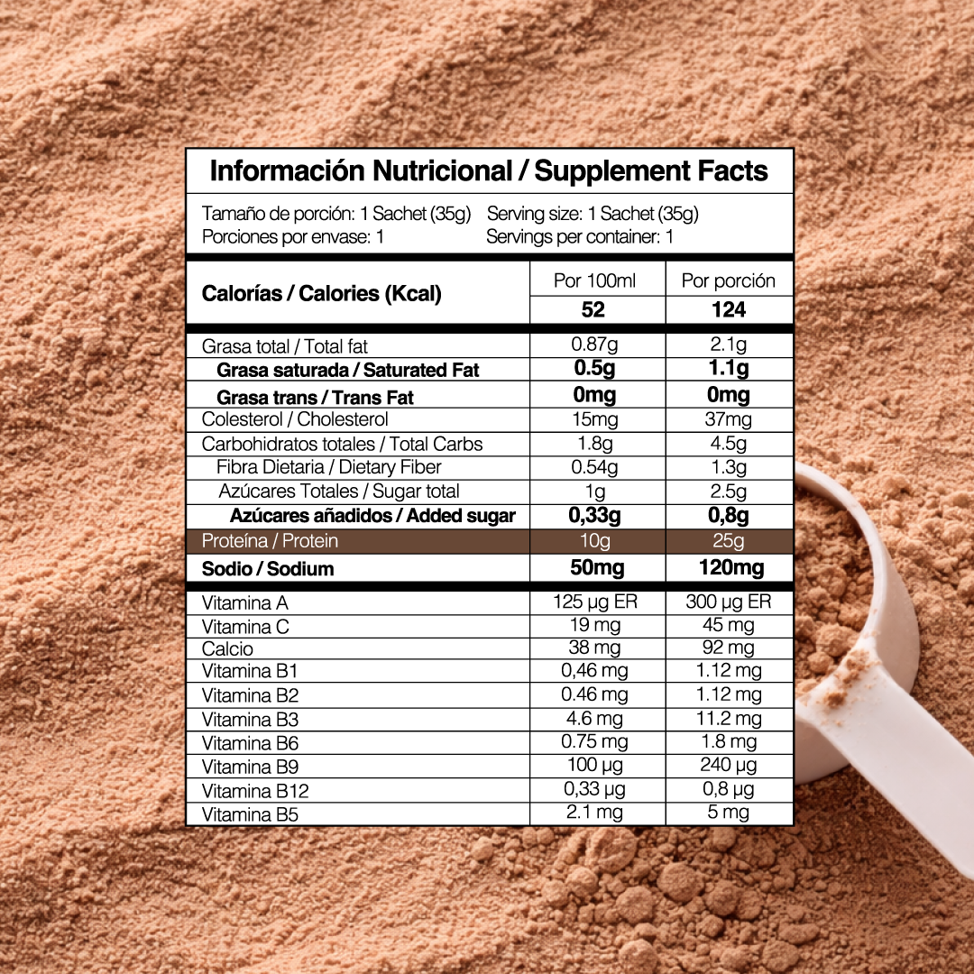 Proteína ISO Chocolate sachet 30g