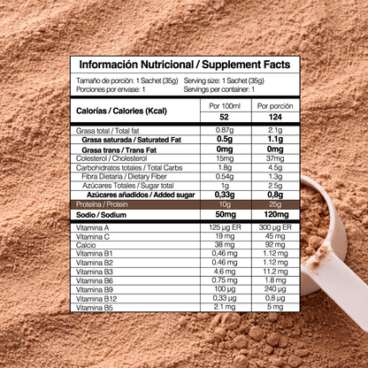Proteína ISO Chocolate sachet 30g