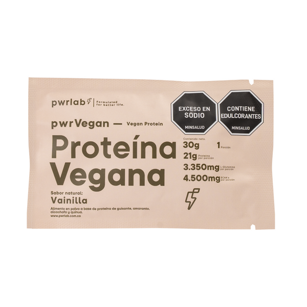Proteína Vegana Vainilla sachet 30g