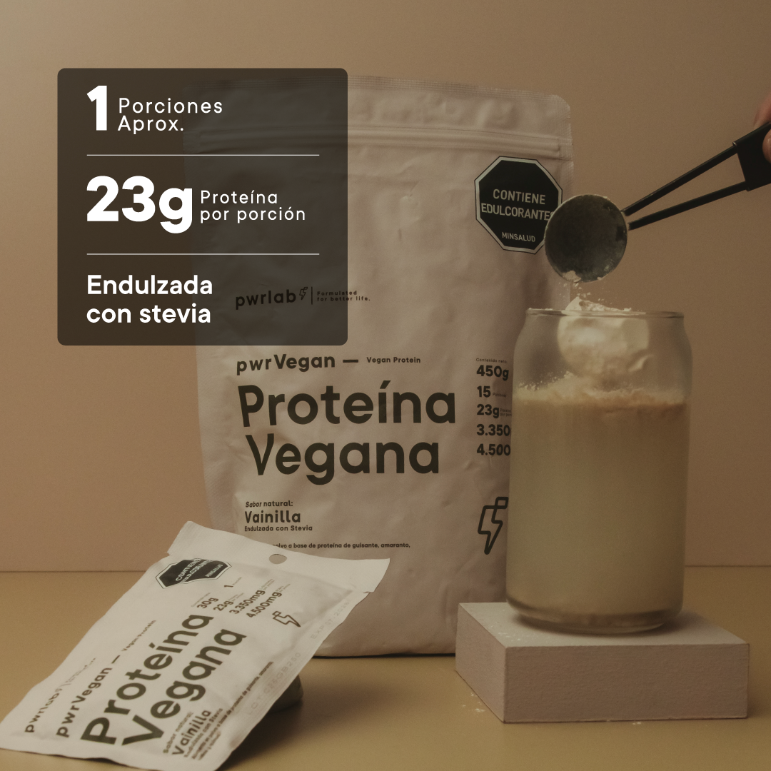 Proteína Vegana Vainilla sachet 30g