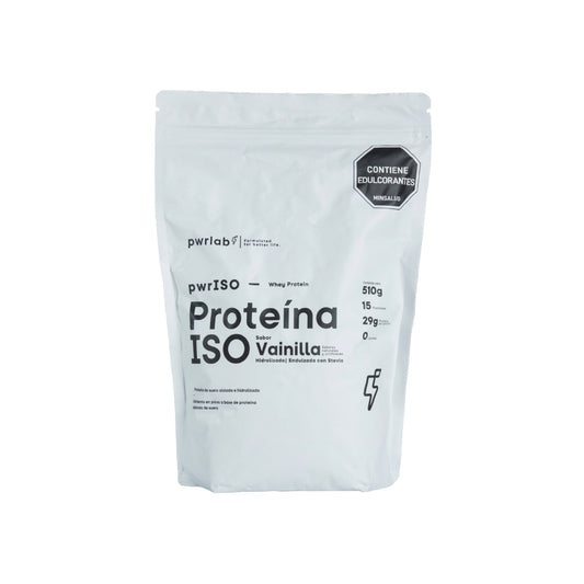 Proteína ISO Vanilla | 510 g | 15 servicios