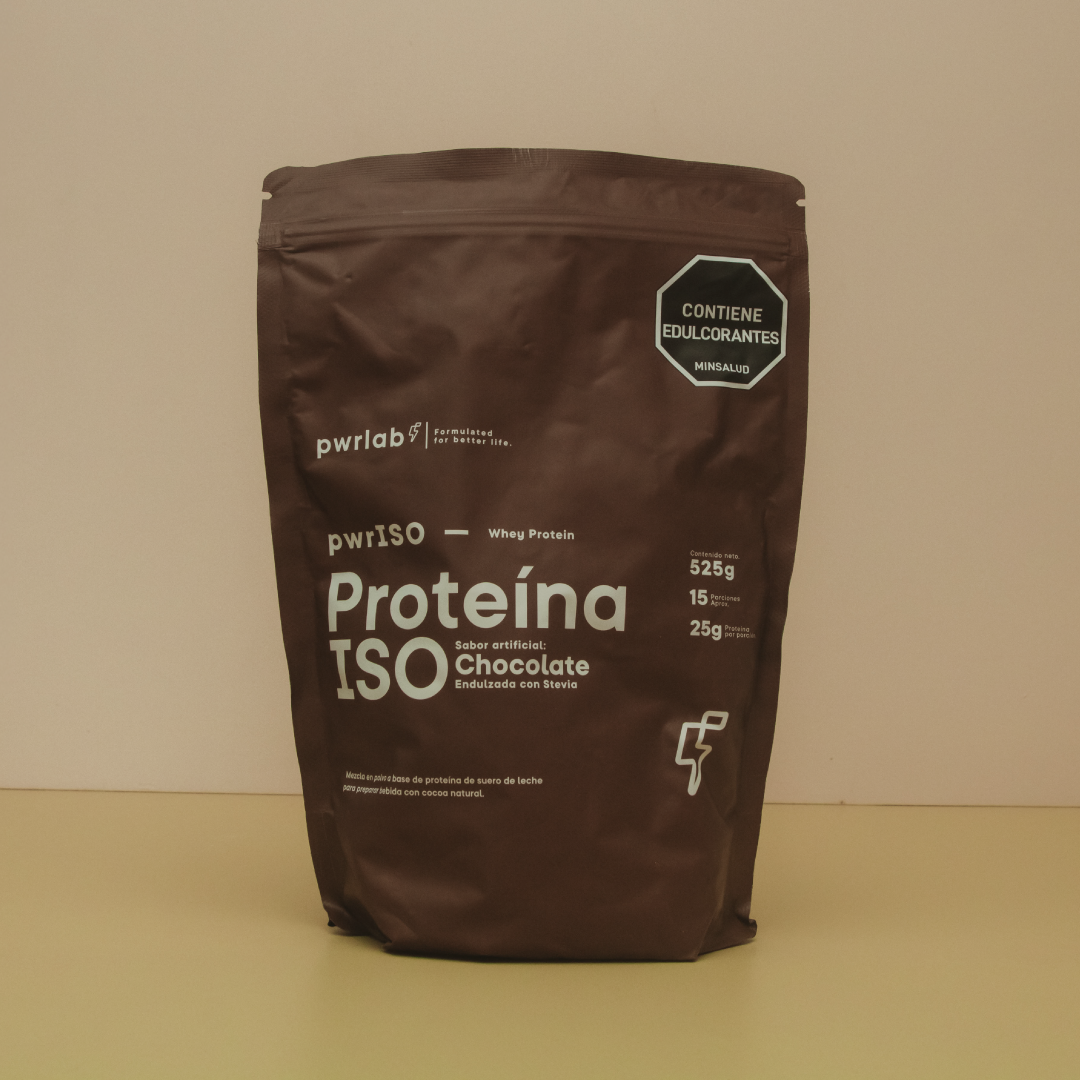 Proteína ISO Chocolate | 525 g | 15 servicios