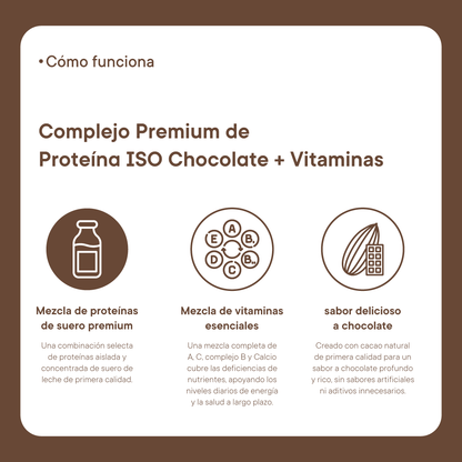 Proteína ISO Chocolate sachet 30g