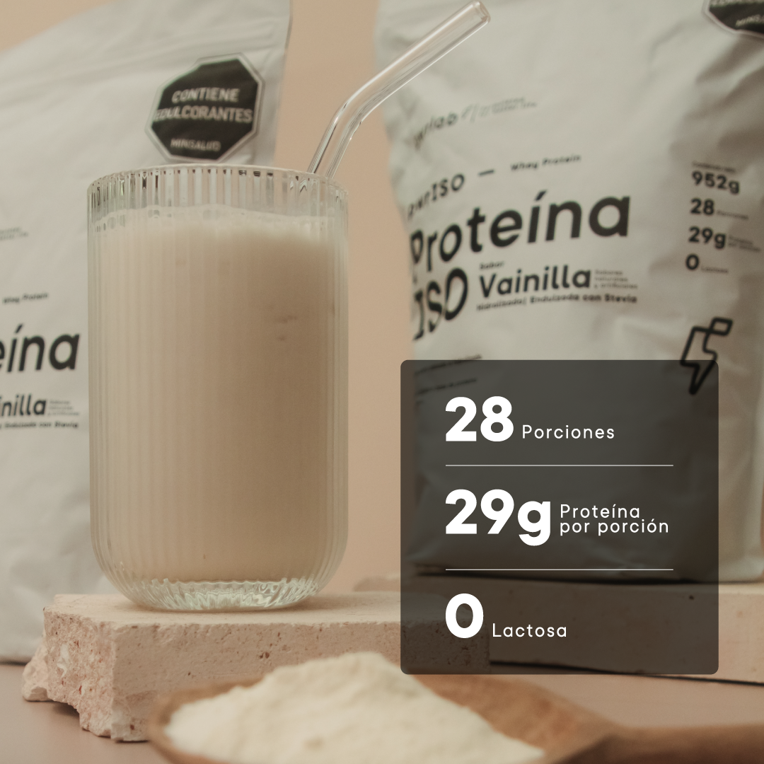 Proteína ISO Vainilla | 952g | 30 servicios