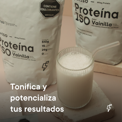 Proteína ISO Vanilla | 510 g | 15 servicios