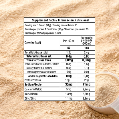 Proteína Vegana 450 g | 15 servicios