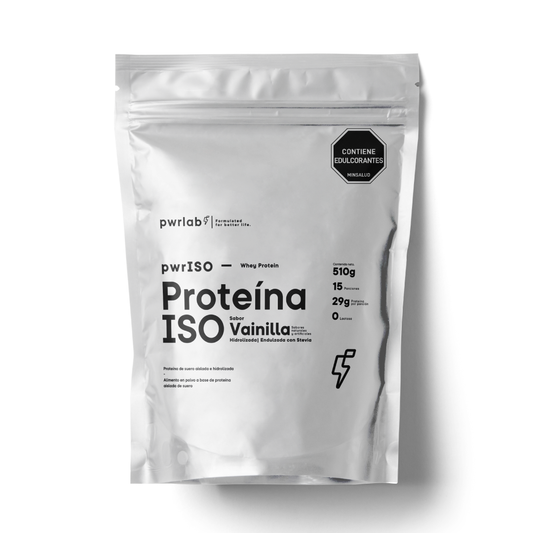 Proteína ISO Vanilla | 510 g | 15 servicios