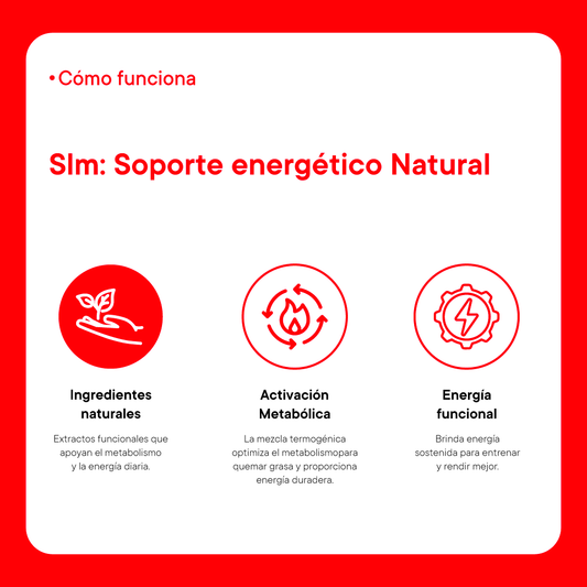 Slm - soporte energético natural