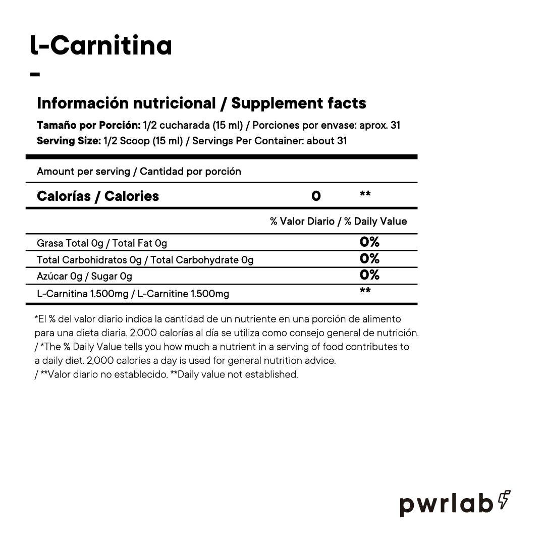 L-carnitina liquida - pwr lc